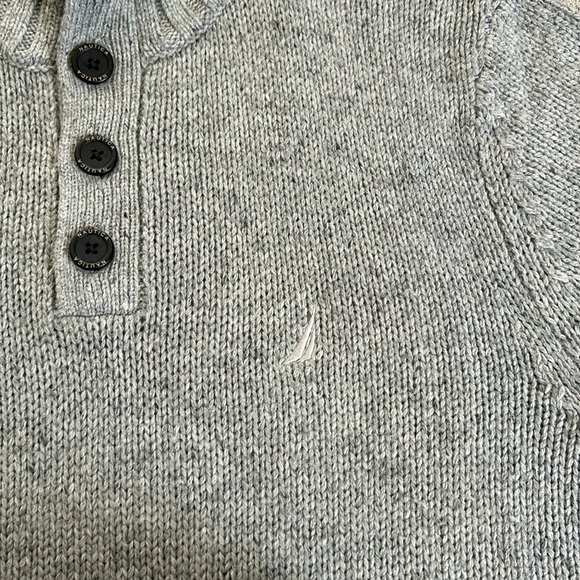 Nautica Button Front Sweater - Picture 4 of 5